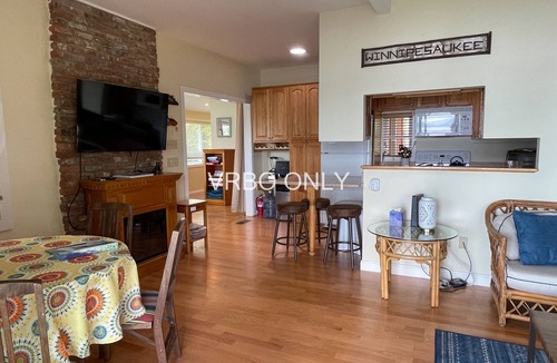 Gilford Cottage | Prime, private waterfront property on Winnipesaukee w/ample docking and parking