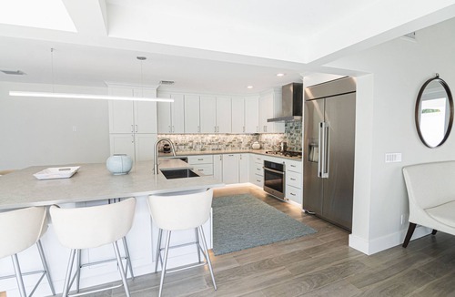 Ocean Walk House | Private pool home in gated community at beach totally renovated "salty modern "
