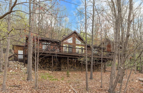 Massanutten Cabin | Private sauna at Massanutten Resort Cabin Retreat Waterpark Golf & Skiing