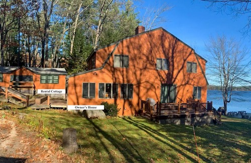 Naples Cottage | Quiet Brandy Pond Retreat with Sunset Views & Water Access