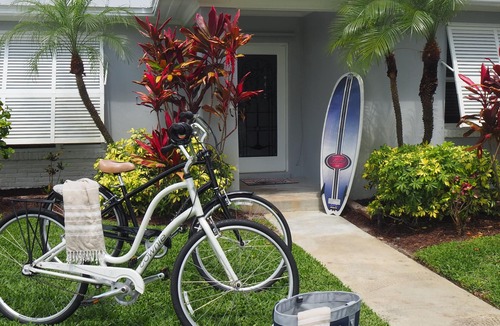 Palm Beach Shores House | Relax in Paradise Bungalow; steps to the beach & private pool