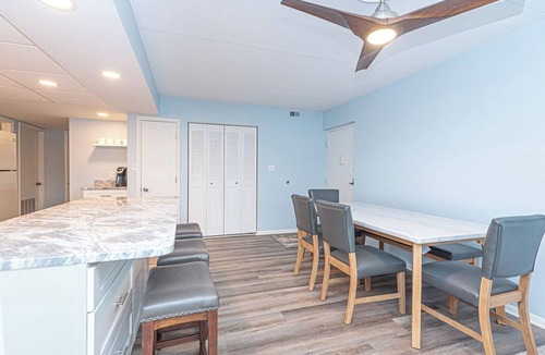 Midtown Ocean City Condo | Remodeled 2BR/2BA beach block condo with ocean views. Steps to sand with balcony views of ocean!