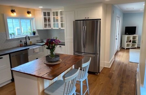 Kennebunk House | Renovated 1870 Farmhouse in Downtown Kennebunk | Sleeps 8
