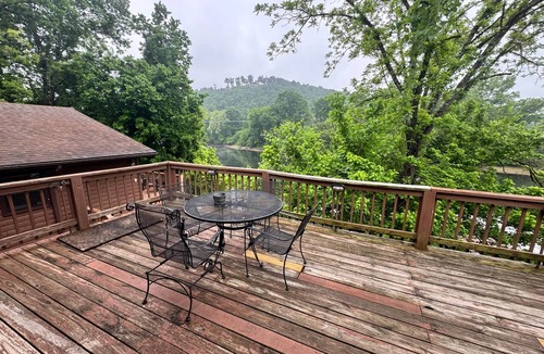 Mountain Home House | Riverfront Cabin on North Fork River - Upstairs -