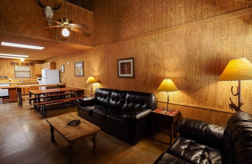 Sabinal Cabin | Riverfront cabin with access to shared pool!