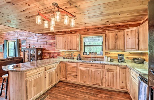 Norfork Cabin | Rural Wooded Cabin Near Trophy Trout Fishing!