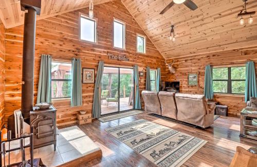 Norfork House | Rural Wooded Cabin Near Trophy Trout Fishing!