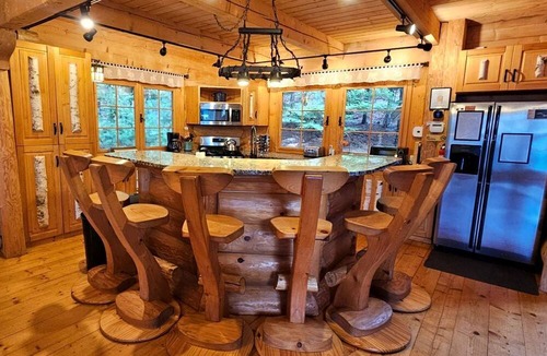 Beaver Cove Cabin | Rustic Luxury Retreat with Panoramic Lake & Mountain Views in Beaver Cove, Maine