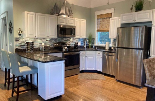 Seaglass Village Condo | Seaglass Village 705, a stylish 2-bedroom retreat in Wells.