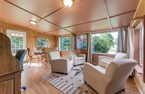 Harrison House | Secluded Harrison Retreat w Fire Pit and Deck