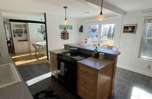 North Sebago House | Short walk to a large sandy beach on Sebago Lake.