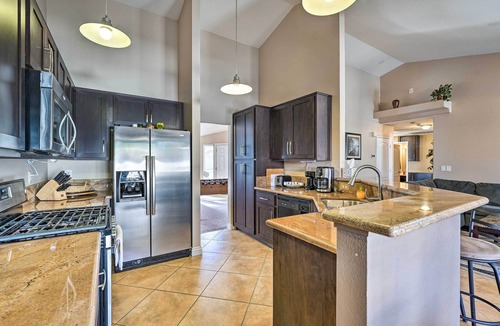 Green Valley North House | Sleek Vegas Home w/Private Pool, Game Room!
