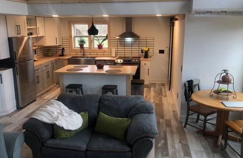 Riverside House | Spacious Barn House in Painted Post
