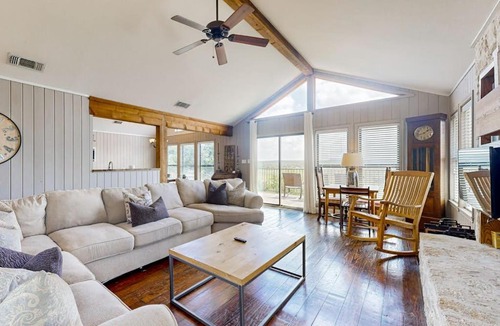 Spicewood House | Spacious Lakefront Hideaway with Decks, Grill, Billiards, Tennis & Pool