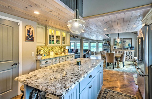 Enfield House | Stunning Enfield Home w/Deck & Boat Dock!