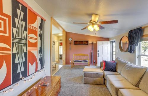 Bluff House | Stunning Views: Quiet Bluff Home Near Hiking!