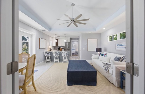 Moorings House | Sunny Vero Beach Escape W/Private Pool, BBQ Grill & Steps to Private Beach Access! 🌴🍹