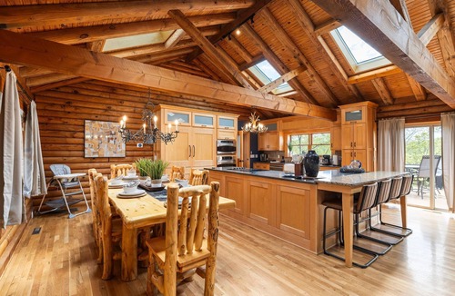 Jenkins House | Tablerock Lakefront Haven: Huge 6BR Log Cabin Retreat with Breathtaking Views!