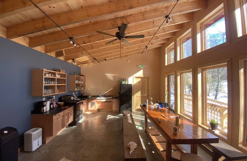 Sand Lake Cabin | Taborton Harvest Timber Trails Unique cabin experience