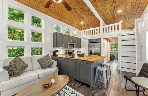 Menlo House | The Hemlock Hideaway tiny home!