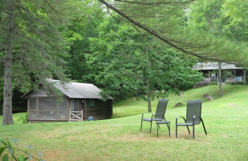 Industry Cabin | The Love Nest - a Cozy Lakefront Log Cabin