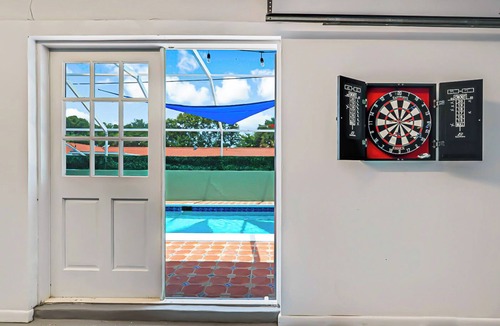 Parrot Cove House | The Sun Sail Retreat - Spacious Home w/Private Pool, 1 Mile to Beach, Walk DT!