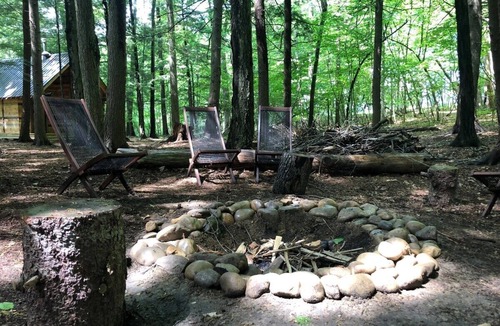 Newtonville Cabin | TimberTown Cabin #2 at June Farms, GLAMPING at it's finest!