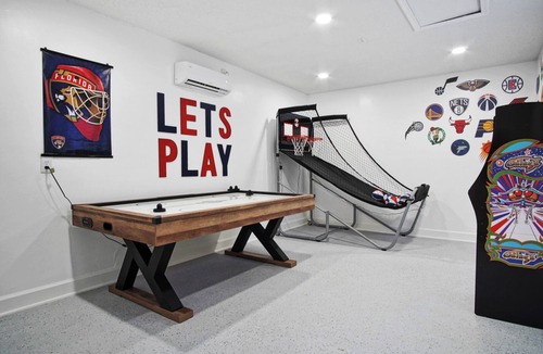 Port Saint Lucie House | Tropical Family Escape with Pool, Arcade Games and Outdoor Lounge