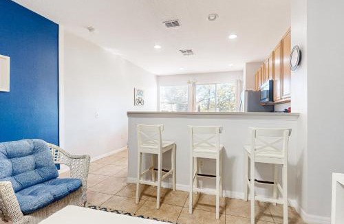 Crestwynd Bay House | Two-story snowbird-friendly townhouse near Disney with patio, streaming, W/D, AC