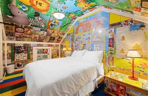 Liberty Hill Hotel | Unit 7 Boho 2-Bedroom Unit by San Gabriel River!