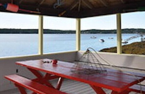 East Boothbay House | Vintage Victorian Oceanfront with Deep Water Dock and Pool