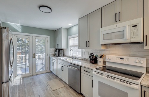 Broadkill Beach House | Walk to Broadkill Beach: Sleek Family Home w/Deck