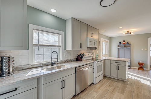 Broadkill Beach House | Walk to Broadkill Beach: Sleek Family Home w/Deck
