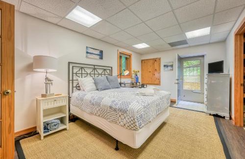 Mineral House | Waterfront cabin with private dock, hot tub, sundeck, outdoor areas, & W/D