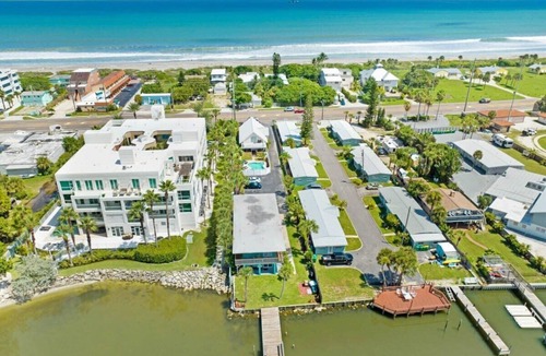 Orlando Beach Apartment | Waterfront Oasis - Private Pier, Walk to Beach!