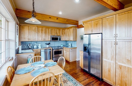 Jonesport House | Waterfront retreat with 2 decks, private wharf, grill, & W/D - dog-friendly