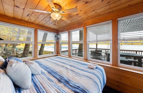 Acton Apartment | Waterfront w/Prvt Dock & Firepit | Sleeps 8