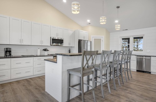 Chincoteague House | Wildcat Retreat | Luxury Bayfront Estate, Private 500' Pier, Dual Kitchens + Pet Friendly