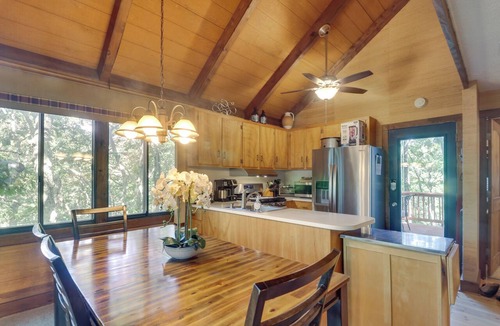 Treeloft Cottage | Wintergreen Home w/Hot Tub, Deck & Mountain Views