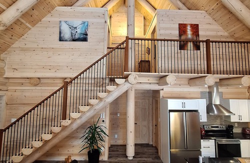 Saint-Mathieu-du-Parc Ski Chalet | ZÉNITH/with SPA, Summun De La Détente