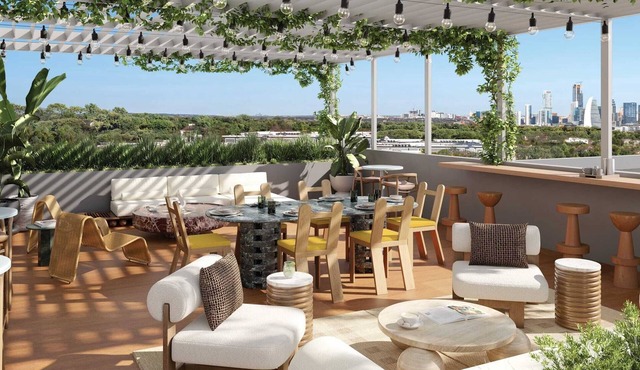12 Guests at The Code by Avantstay South Lamar Group Stay + Resort Amenities + Pool