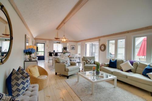2 Mi to Beach: Charming Cape Cod Home w/Patio!