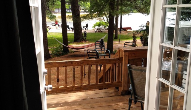 ⁷Tranquil Sandy beach, launch, dock, lawn games and firepit.