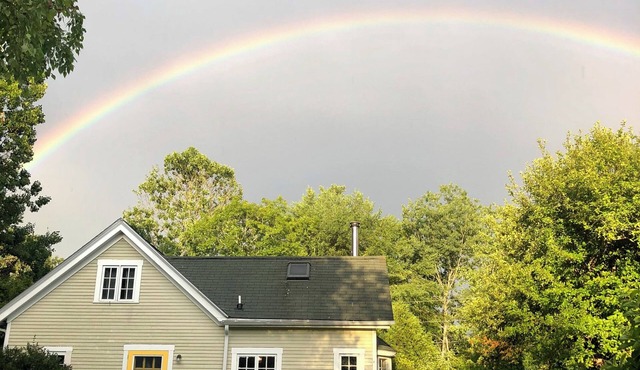 A Garden with a Cottage in Waldoboro