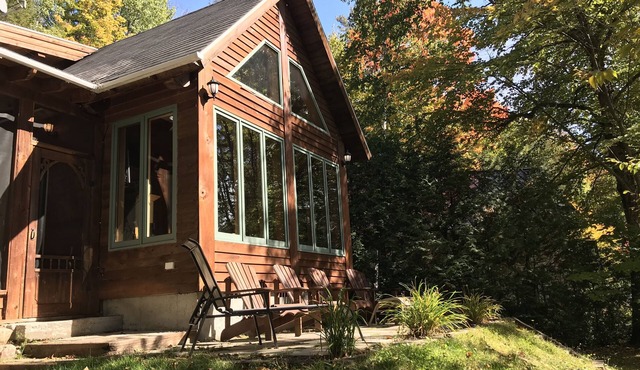 Chalet de la Presqu'île, private spa