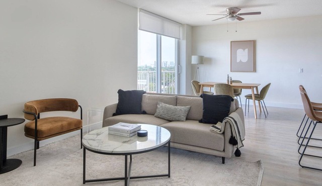 Chic Coral Gables 2BR w/Gym, Pool & W/D, nr Shopping, by Blueground