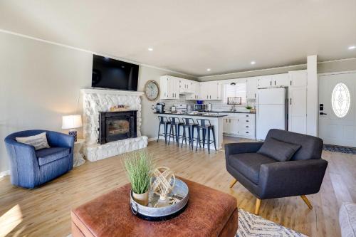 Deck, Dock, Fire Pit: Grand Lake Lakefront Home
