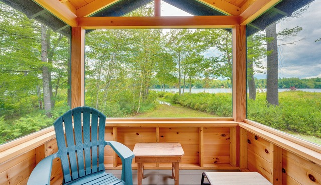 Dock & Beach Access! Waterfront Home on Kezar Lake