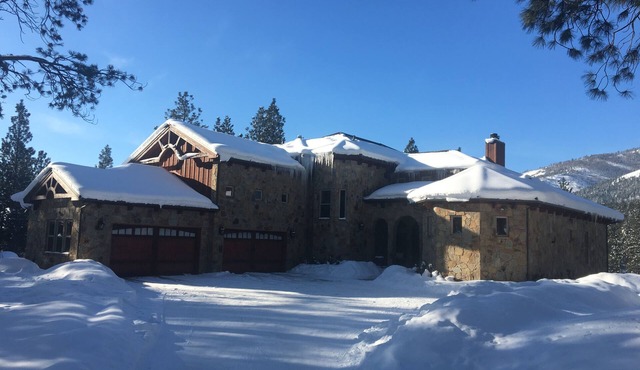 Executive Riverfront Mountain Retreat With Indoor Pool, Hot Tub, & Private Pond