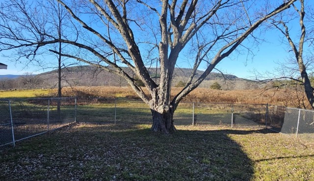 Fenced dog yard, creek fishing access, privacy and stunning sunset views!